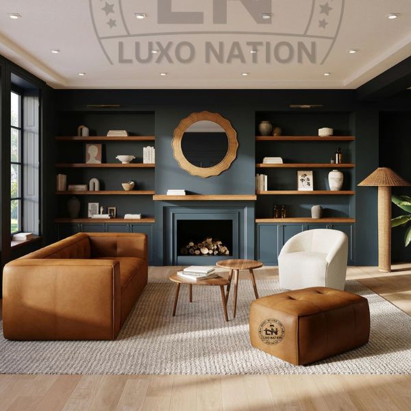 Royale Rest Leatherette Sofa – Bulk Comfort & Modern Style